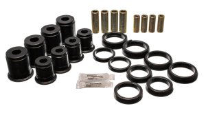 Jeep Wagoneer Control Arm Bushings - Front - Energy Suspension - Performance Polyurethane - Black - `84-`01